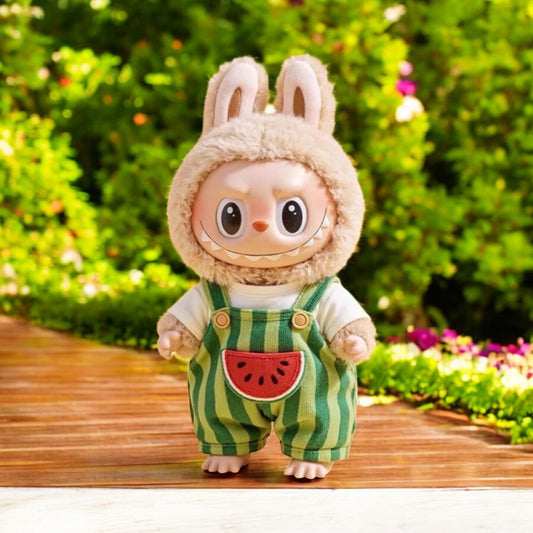 Handmand “Fruit Mood” Overall Sets — Pineapple, Watermelon & Tangerine Look Outfit