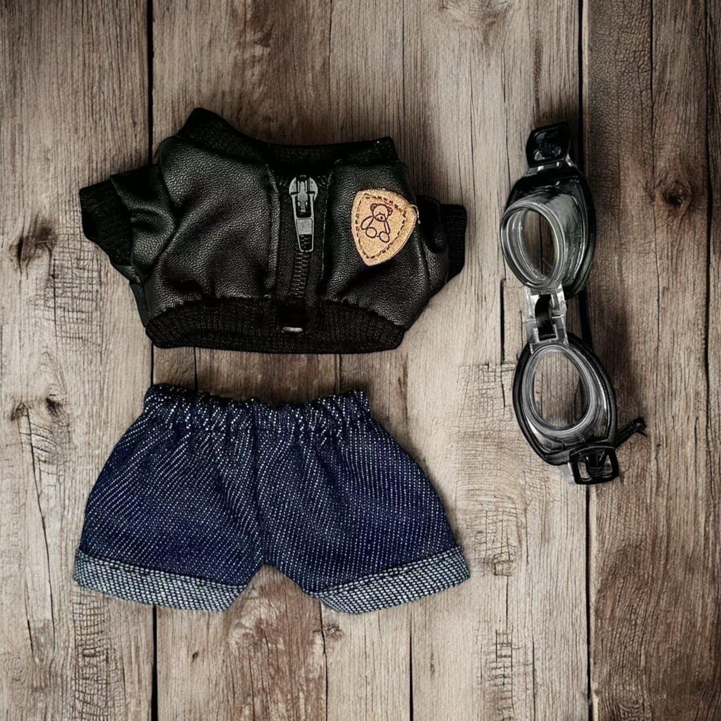 Street Photographer Outfit Set - Handmand outfit compatible with Labubu Doll