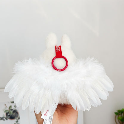 Elevate your Labubu doll's look with these handmade Angel Wings! Compatible with version 1, 2, and 3 of the Labubu outfit, you can now bring your doll's fantasies to life. Fast shipping available for worldwide orders. (Labubu figure not included).