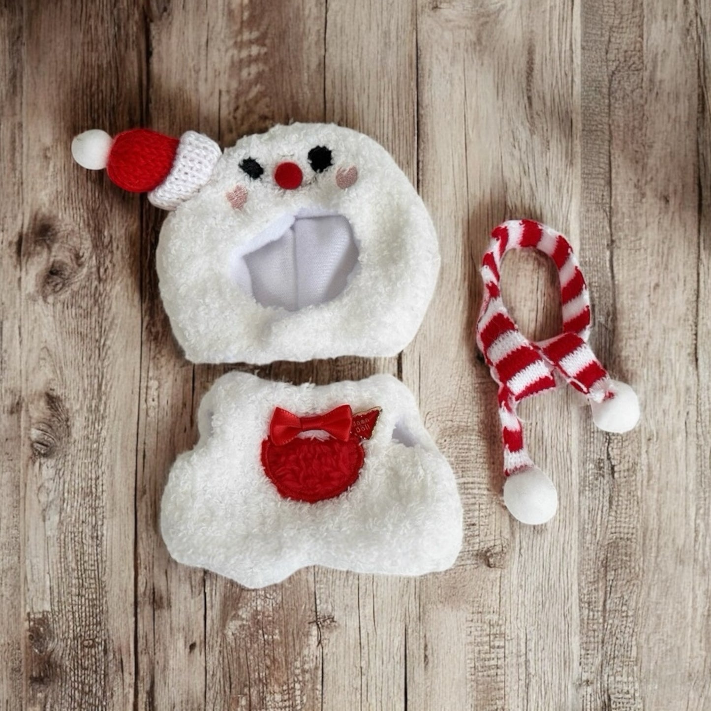 Snowy Snowman Winter Outfit Set