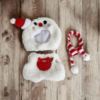 Snowy Snowman Winter Outfit Set